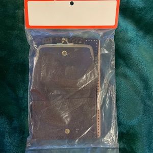 2 for $40 Vintage leather craft kit. Ladies clutch wallet with change purse
